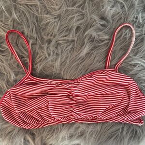 Cotton top red and white
